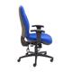 Maxi Ergo Chair With T Adjustable Arms - Royal Blue Ref CH0808RB+AC1040