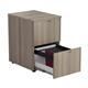 Mezzo 2 Drawer Filing Cabinet - Grey Oak Ref TES2FCGO