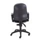 Calypso II High Back Chair with Fixed Arms - Black Ref CH2800BK+AC1002
