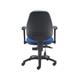 Calypso Ergo Chair With Folding Arms - Royal Blue Ref CH2810RB+AC1082