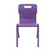 Titan One Piece Chair Size 6 - 460mm Seat Height - Purple Ref T6-P