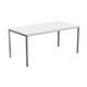 Capriccio  Rectangular Meeting Table - White Ref TSMT1680RECWH