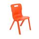 Titan One Piece Chair Size 5 - 430mm Seat Height - Orange Ref T5-O