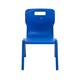 Titan One Piece Chair Size 3 - 350mm Seat Height - Blue Ref T3-B