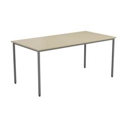 Rectangular Multipurpose Table 18mm Top 1600 x 800 - Maple Ref OMPT1680RECMA