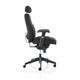 Georgia Black Fabric Executive Chair Ref OP000237