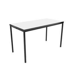 Titan Table 1200 X 600 X 710 Grey/Black Ref T-TABLE-1271GR