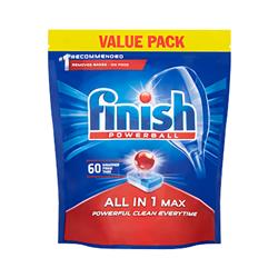 Finish Dishwasher Powerball Tablets All-in-1 Ref RB797730 Pack 60