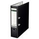 Leitz Lever Arch File Plastic 80mm Spine A4 Black Ref 10101095 [Pack 10]