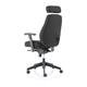 Georgia Black Fabric Executive Chair Ref OP000237