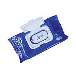 2Work Antibac Hand Wipes (Pack of 50) 1000000084