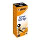 Bic Cristal Grip Ballpoint Pen Medium Black (Pack of 20) 802800