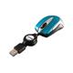 Verbatim Go Mini Optical Travel Mouse Caribbean Blue 49022