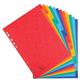 Exacompta Europa Coloured Pressboard Index 12-Part January-December A4 3109Z