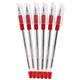 Classmates Ballpoint Pens, Red [Pack of 50]