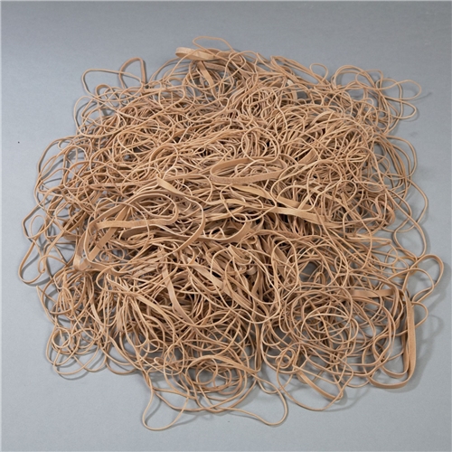 Classmates Rubber Bands, Natural Colour, 454g, Various Sizes (May