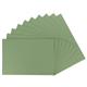 Classmates Heavyweight Manilla Square Cut Folders, Green, Foolscap, 285gsm [Pack 100]