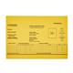 Classmates A4 Record Folder, Yellow [Pack of 10]