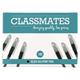 Classmates Ballpoint Pens, Black [Pack of 50]