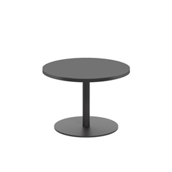 Contract Table Low 600Mm Black