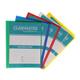 Classmates Display Book, Assorted Colours, A4,  20 Clear Pockets [Pack of 5]
