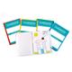 Classmates Display Book, Assorted Colours, A4,  20 Clear Pockets [Pack of 5]