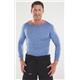 Beeswift Long Sleeve Thermal Vest Blue 3XL