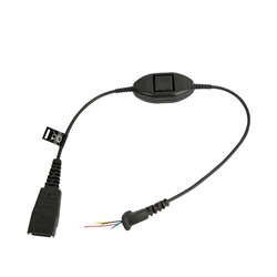 Jabra Quick Disconnect (QD) Headset Cable with Mute Function for Ascom 8800-00-98