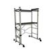Climb-It Folding Work Platform Steel Handrails 150kg Capacity Platform Height 880mm Aluminium EP880Y