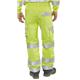 Beeswift High Visibility  Trousers Saturn Yellow / Navy 42T