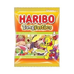 Haribo Tangfastics Sweets Bag 160g (Pack of 12) 145800
