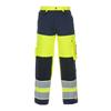 Hydrowear Idstein High Visibility Glow In dark Two Tone Trouser Saturn Yellow / Navy 32