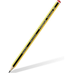 Staedtler Noris HB Yellow/Black Barrel Graphite Pencil PEFC Certified from Sustainably Managed Forests (Pack 12) - 121-HB