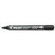 Pilot 100 Permanent Marker Bullet Tip Fine 1.0mm Line Black (Pack 12) - 4902505511097