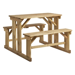 Newport Walk-In Bar Height Table - 6 Seater - 1400