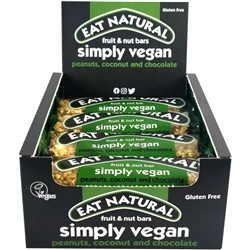 Eat Natural Vegan Bars 12x40g