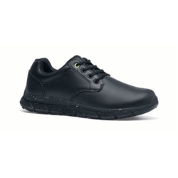 Shoes For Crews Saloon II Eco Mens Leather Shoe Black 6