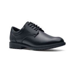 Shoes For Crews Cambridge GL Slip Resistant Leather Dress Shoe For Work Black 7