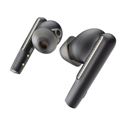 HP Poly Voyager Free 60 Plus UC Bluetooth Wireless USB-C Black Earbuds with Charging Case