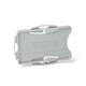 Durable Eco ID Holder For 2 Cards Grey (Pack of 10) 898910
