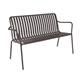 Breeze Aluminium 2 Seater Armchair Bench Standard Charcoal