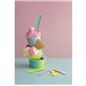 Vegware Compostable Paper Ice-Cream Spoon Tutti Frutti 90mm (2000 pack)