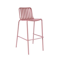 Breeze Aluminium Bar Chair Brick Dust