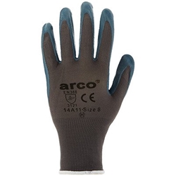 12 Arco Nitrile Grip Light K/W Glove 7