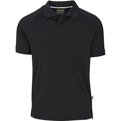 Trojan Anti-Bac Polo Shirt Black XL