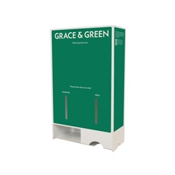 Grace and Green Standard Two Product Free Vending Dispenser GGPPD2