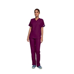 Cherokee Unisex Scrub Top Wine L CH4700/WINE/L