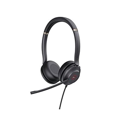 Yealink UH37 Stereo Wired Headset USB-C/A MS Teams Black 1308140