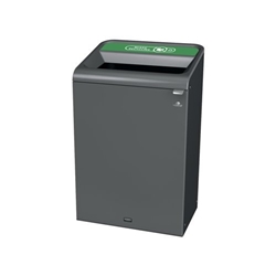 Rubbermaid Configure Container with Mixed Recycling Label 125L Green 2154765