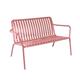 Breeze Aluminium 2 Seater Armchair Bench Low Brick Dust